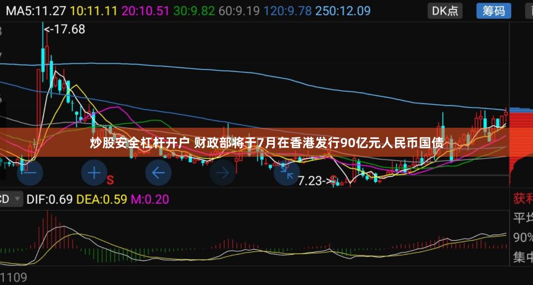 炒股安全杠杆开户 财政部将于7月在香港发行90亿元人民币国债