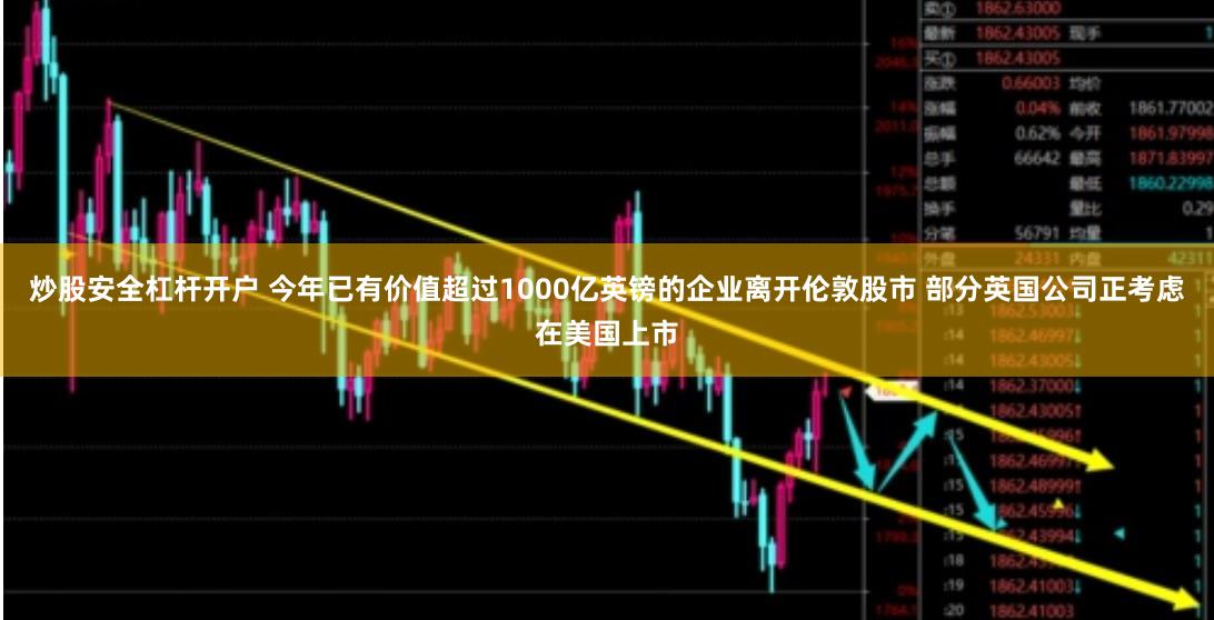 炒股安全杠杆开户 今年已有价值超过1000亿英镑的企业离开伦敦股市 部分英国公司正考虑在美国上市